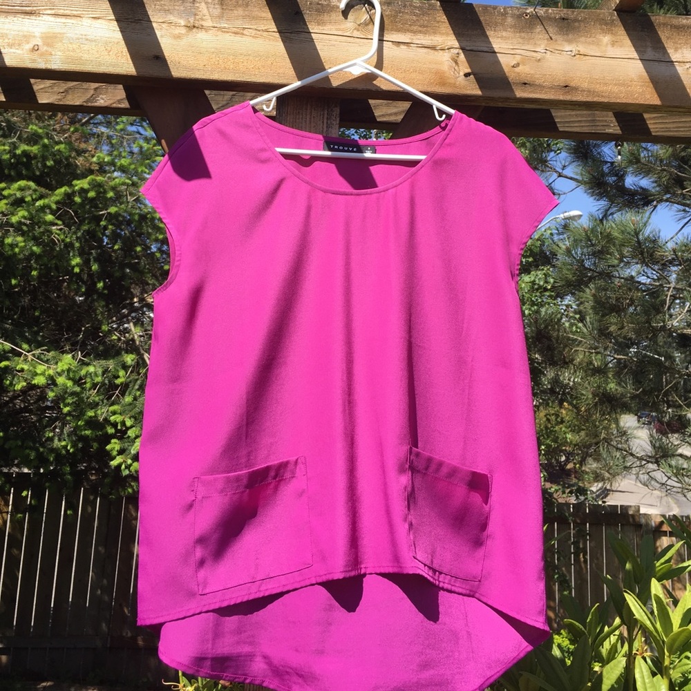 Trouve Hi-low Blouse