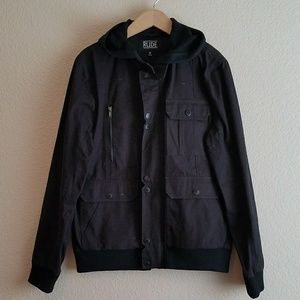 NWOT MENS TWILL CARGO JACKET