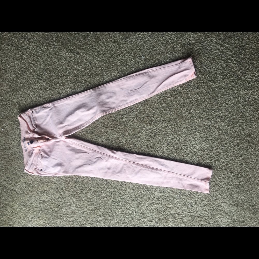 SPRING pale pink Bullhead jeans