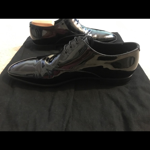 Giorgio Armani Patent Derby Shoe, 7.5D main image 7