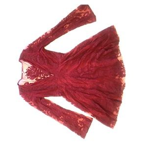 Free People Boho Skater Dress