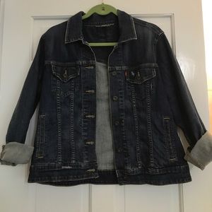 Levi's Distressed Denim Jacket SZ. XL