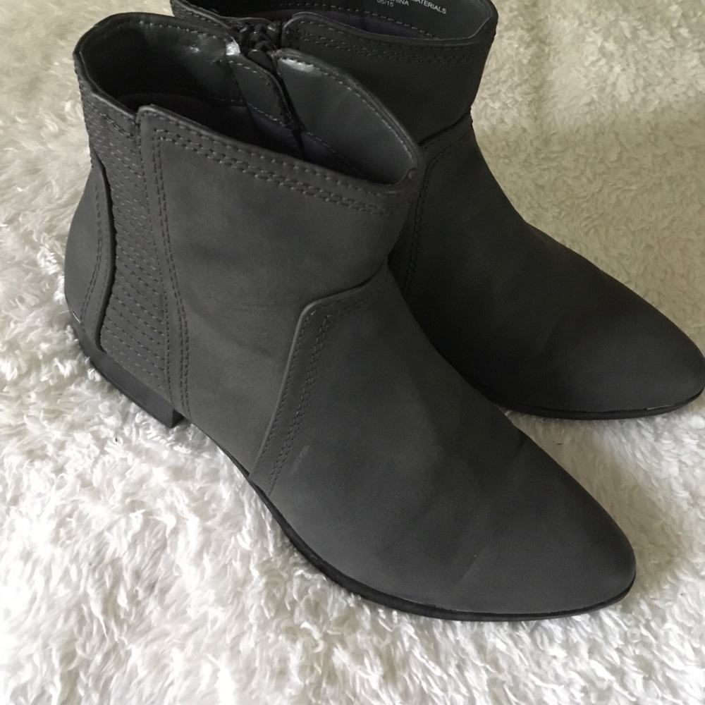 Grey booties