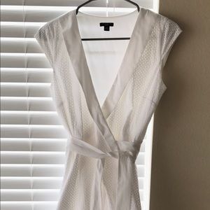 White Ann Taylor Sun Dress