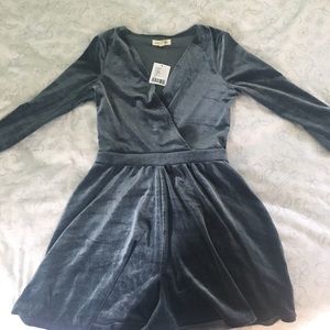 Urban Outfitters Silence+Noise Velvet Romper