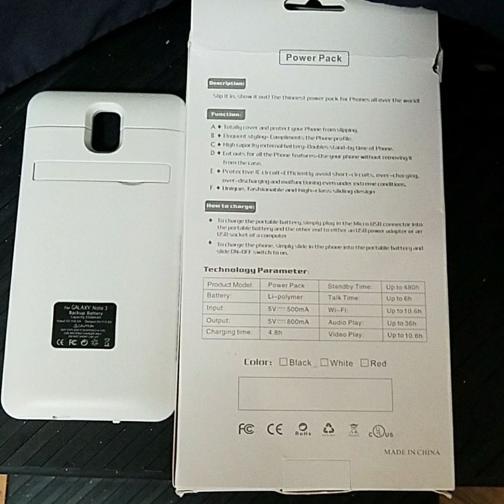 External Battery Case