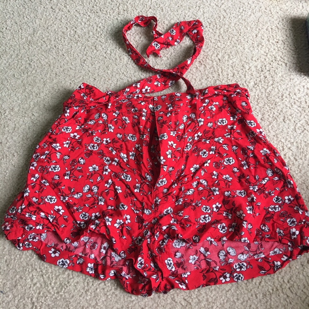 H&M Floral Print Shorts