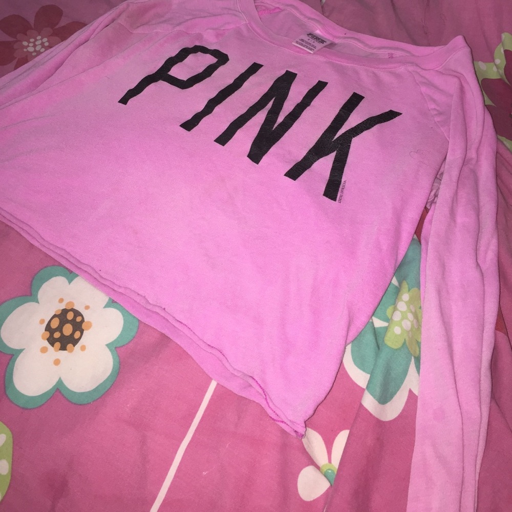 Love pink half shirt
