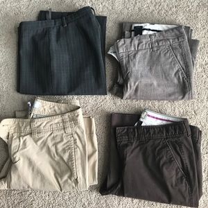 Gap dress and khaki pants 4P