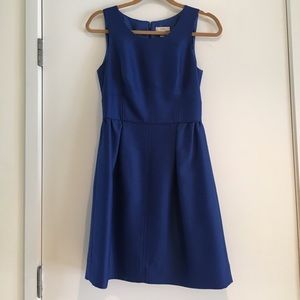 J. Crew royal blue short wool dress Size 0
