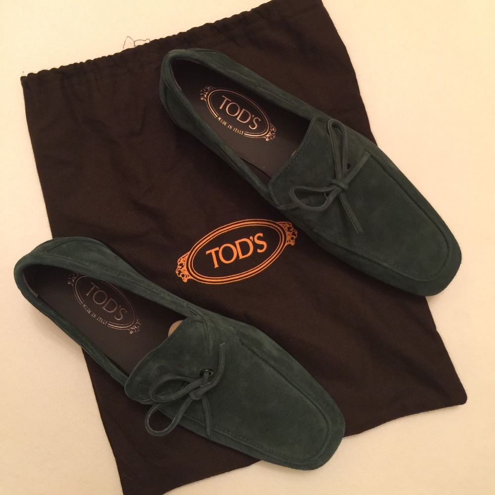 🇮🇹 NEW Men's Tod's suede loafers with sleeves