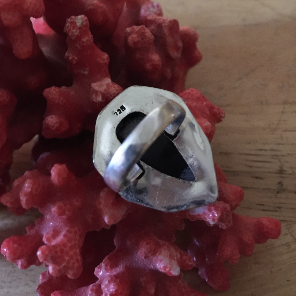 Snow Flake 925 Ring - image 2