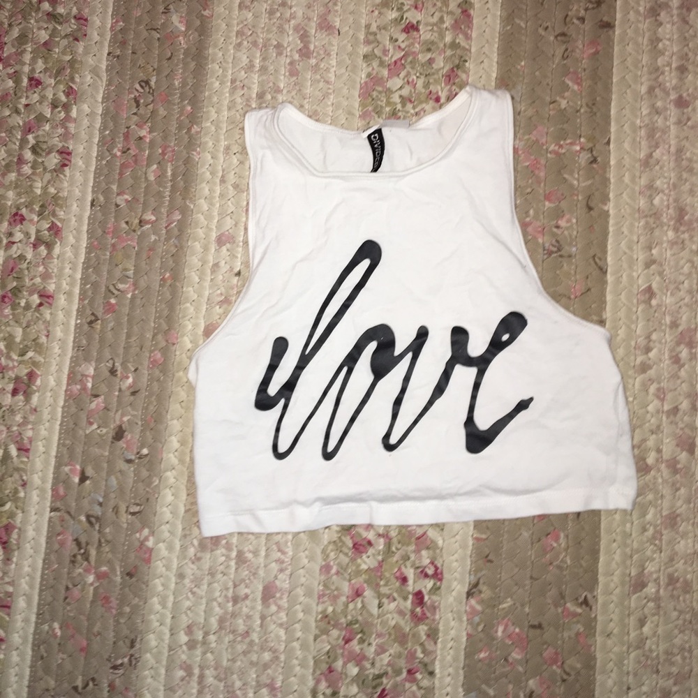 Love Short Tank Top