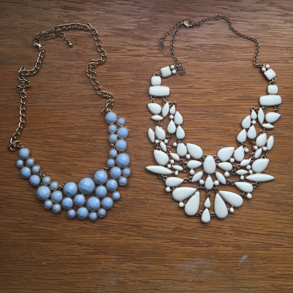 Aldo statement necklace duo
