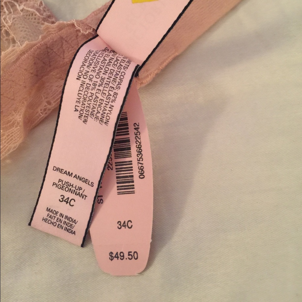 Victoria's Secret dream Angels push up lace bra