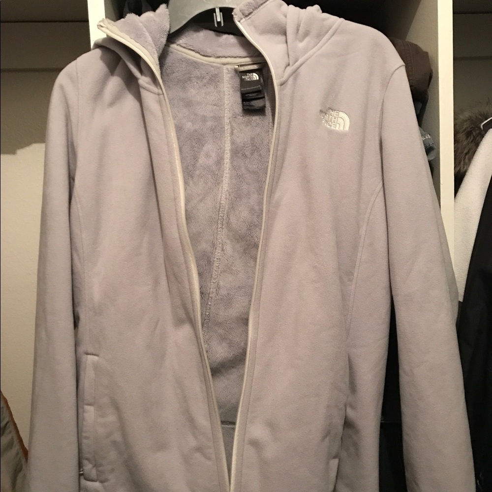 Light grey The North Face fleece
