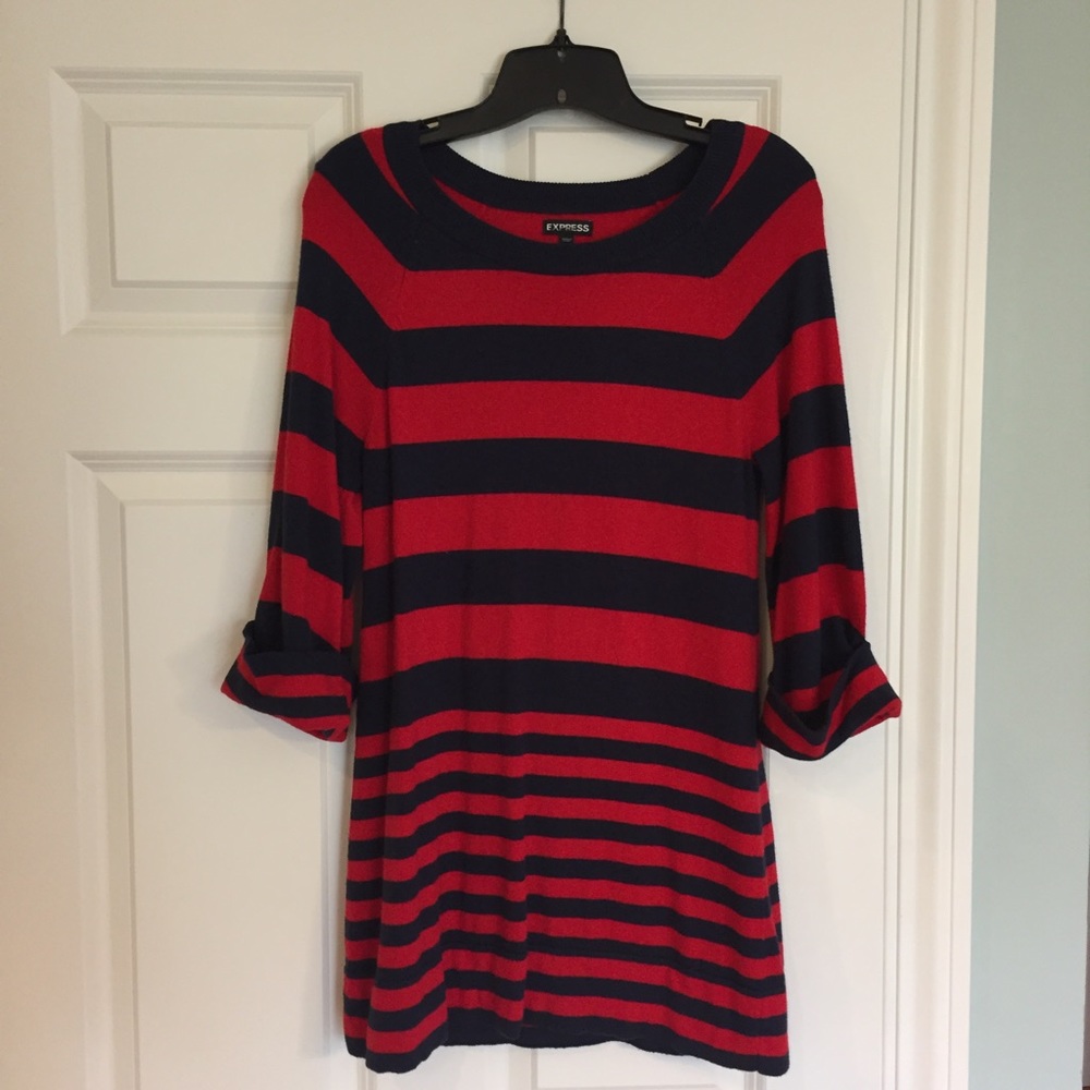 3/4 sleeve Sweater dress