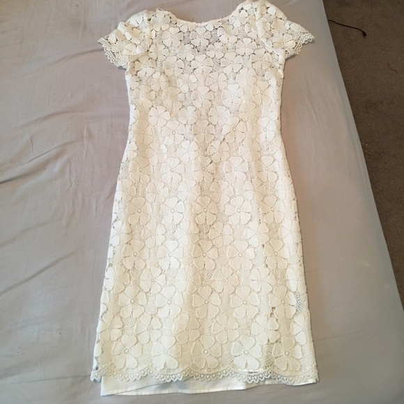 Saks Fifth Avenue Dresses & Skirts - Beautiful White Lace Dress