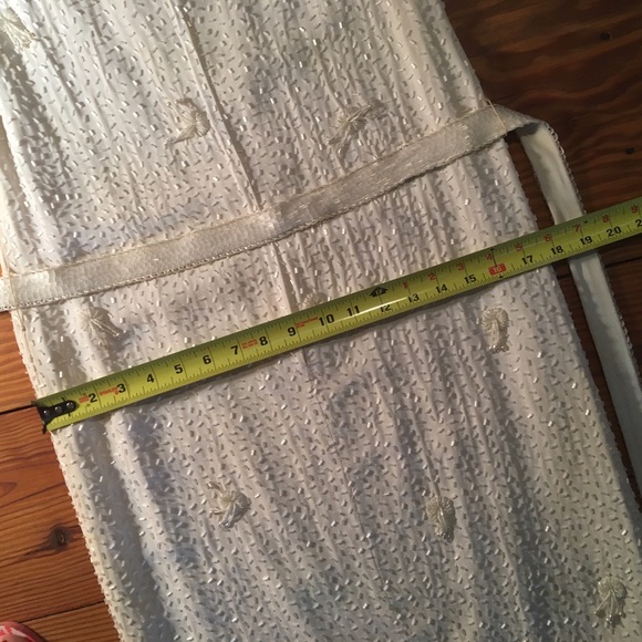 VINTAGE Beaded Dress and Belt - Picture 5 of 8