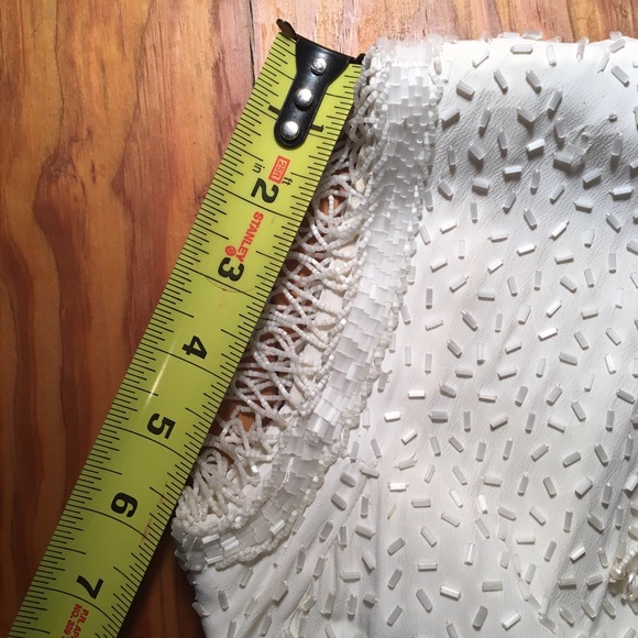 VINTAGE Beaded Dress and Belt - Picture 6 of 8