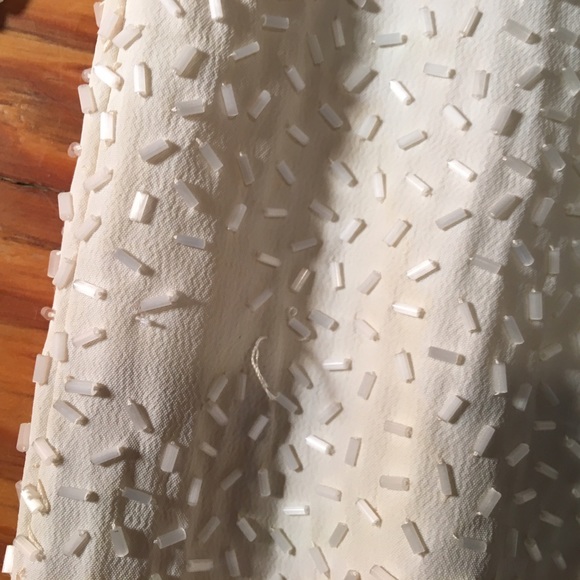 VINTAGE Beaded Dress and Belt - Picture 7 of 8