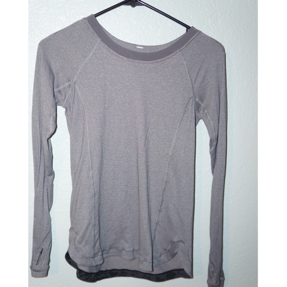 Lululemon grey long sleeve