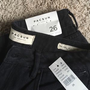Black Pac Sun Mom Jeans