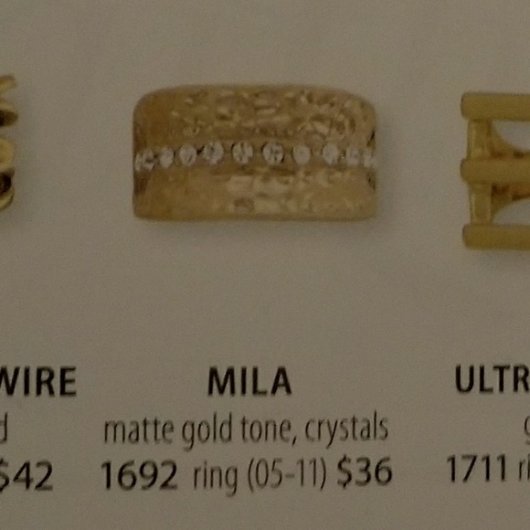 Premier Designs "Mila" ring, Size 9 - Picture 5 of 6