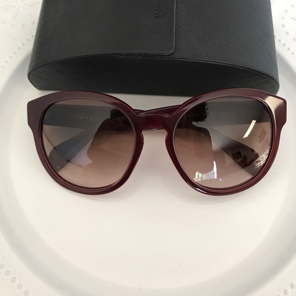 Prada Bordeaux Sunglasses