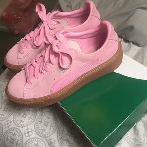Puma Suede Platform Jr