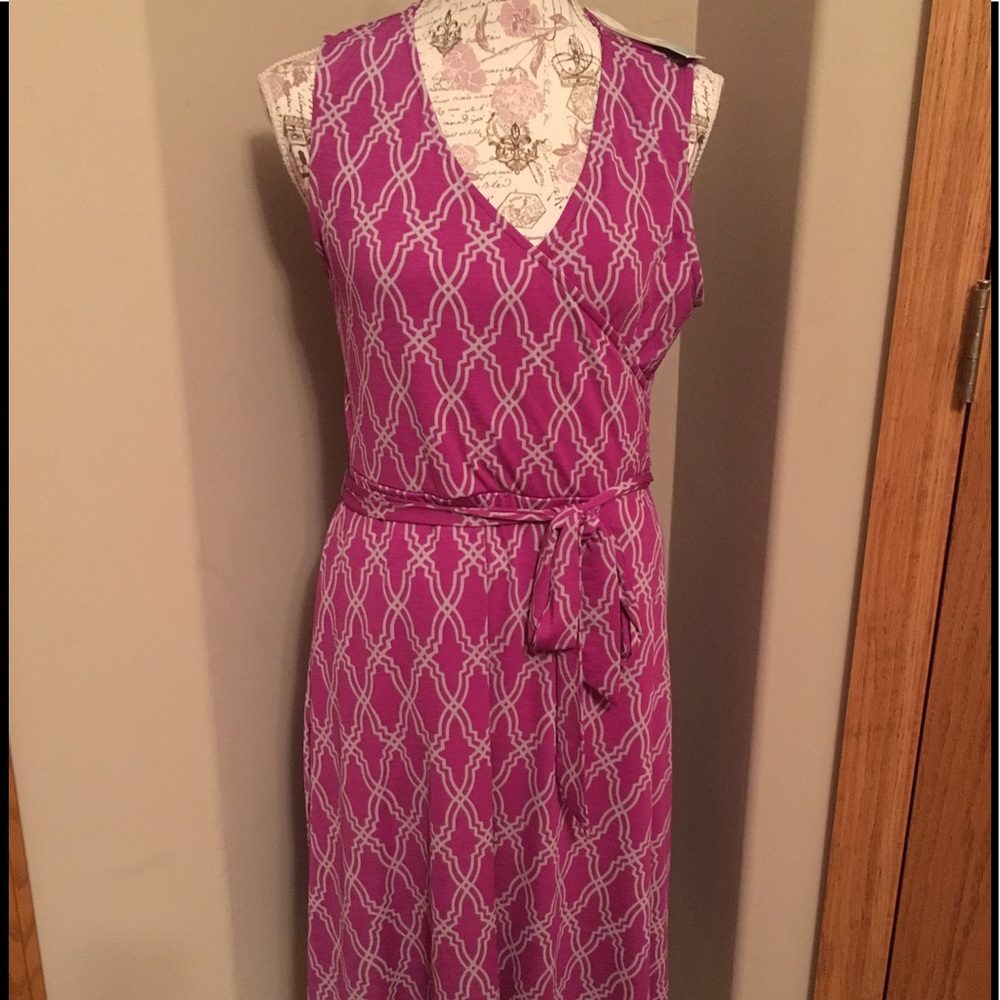 Kassidy Faux Wrap Dress