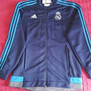Real Madrid blue jacket