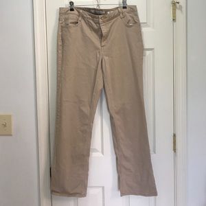 Jones New York khaki jeans Sz 16