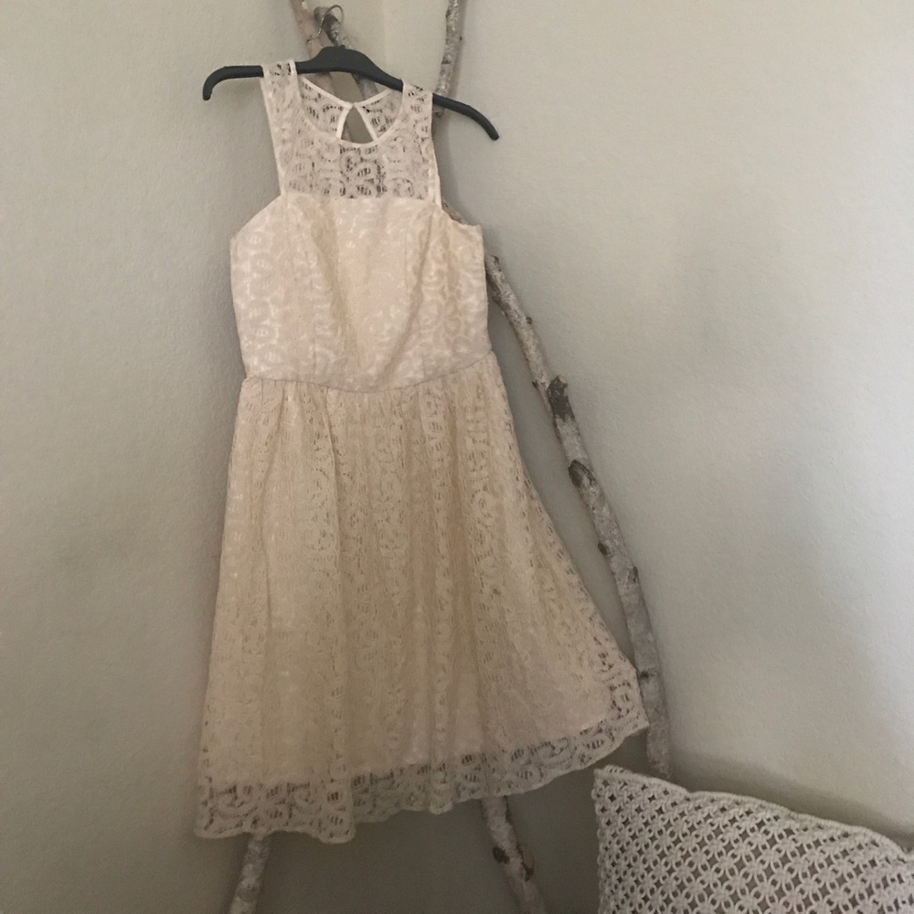 NWT lace cut out dress