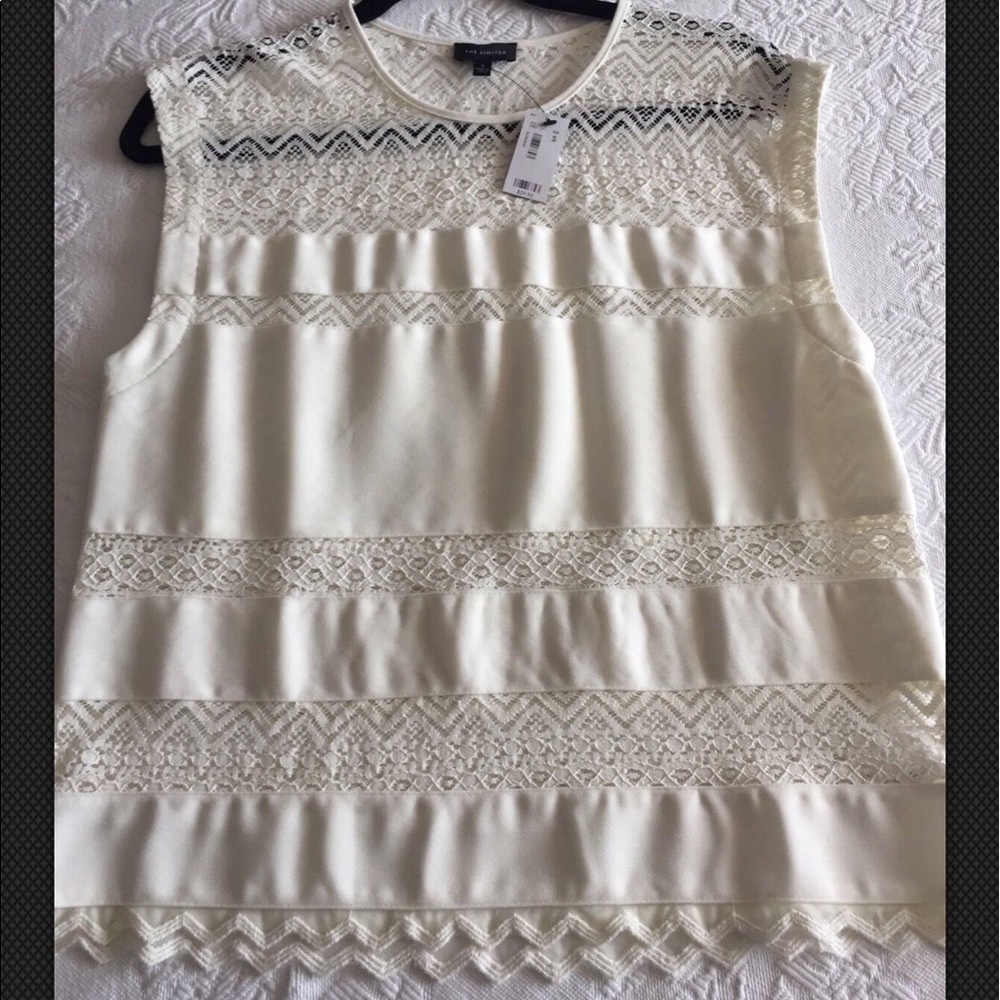 The Limited Beautiful & Delicate Lace Top.