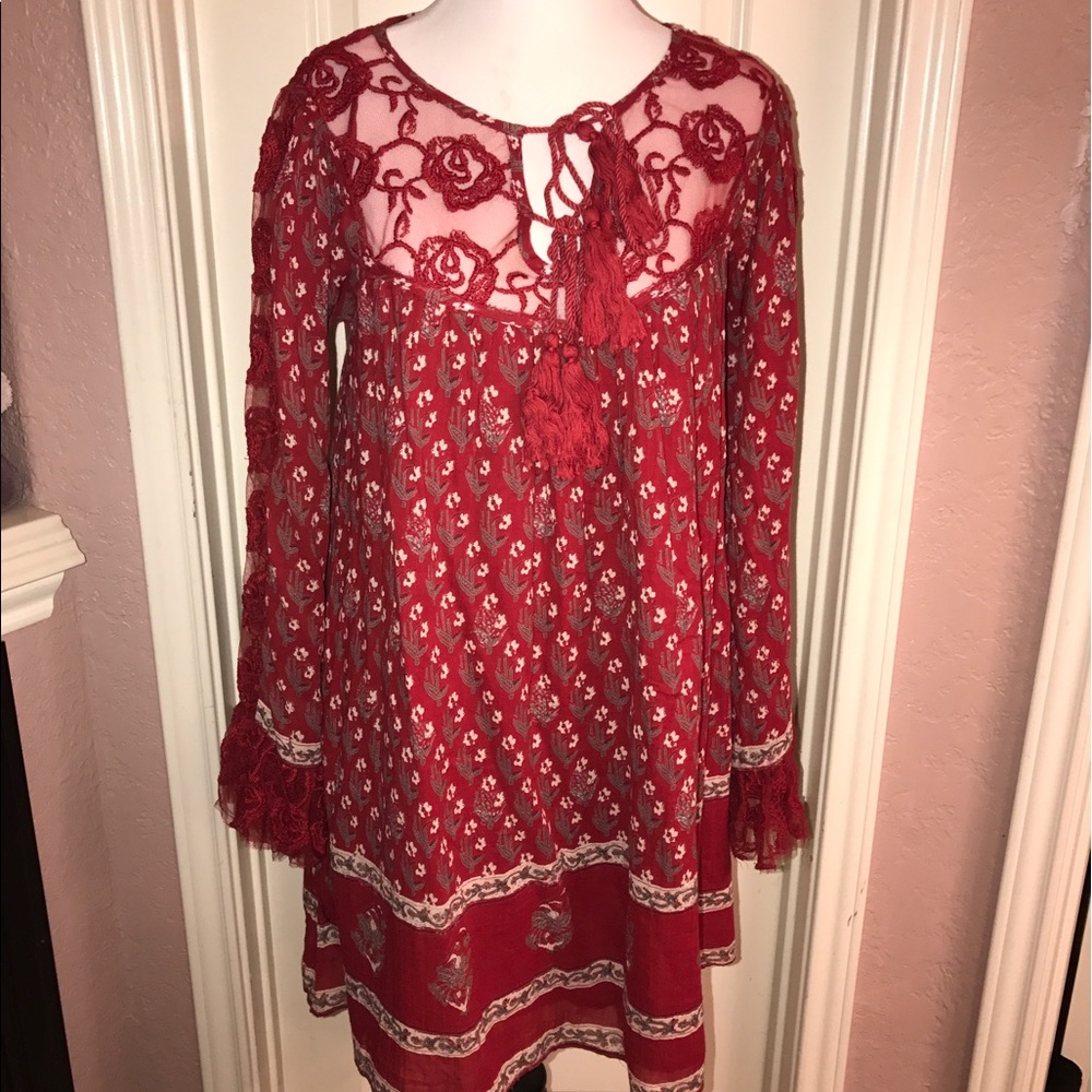 Free People new with tags gorgeous dress!