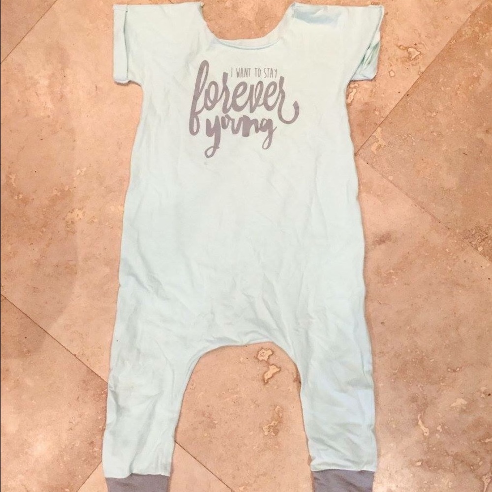hazard lane: forever young romper