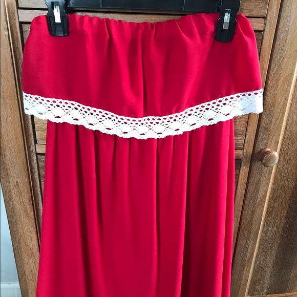 Bluetique Strapless Dress Size Small - Picture 1 of 2