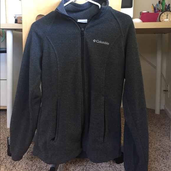 Grey Columbia Fleece - Picture 1 of 2
