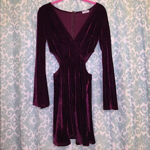 Tobi Velvet Dress