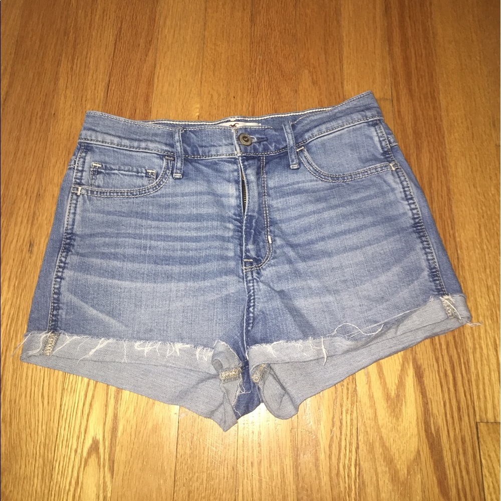 Hollister High Rise Jean Shorts