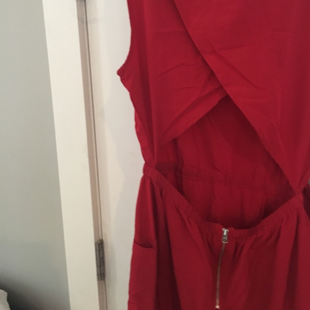 Perfect red dress - casual or dress it up!