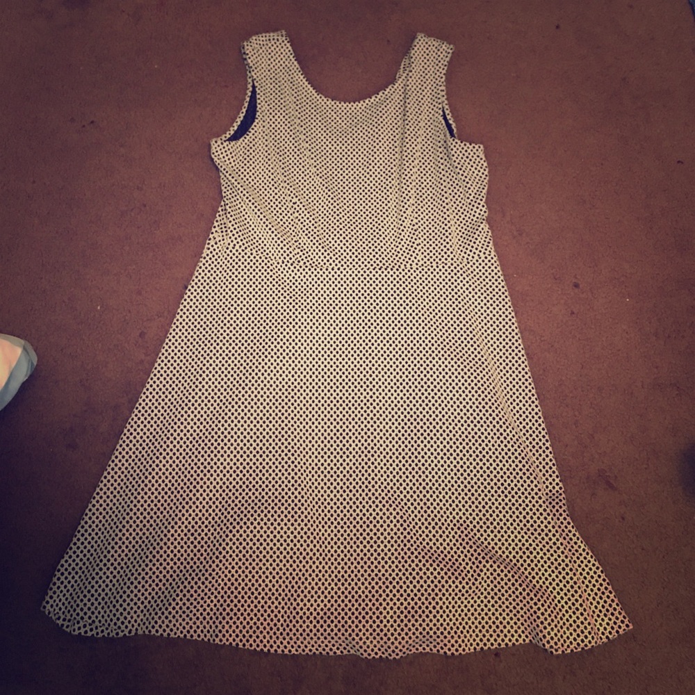Black and white dress