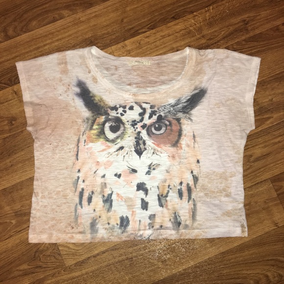FOREVER 21 Owl Oversized Shirt - Picture 3 of 4