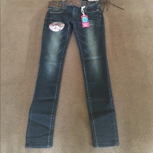 2 pairs of skinny jeans size 1  size 3