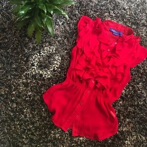 👠🔥Red Blouse❤️🌹
