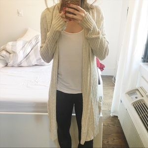 AllSaints Cardigan in Beige