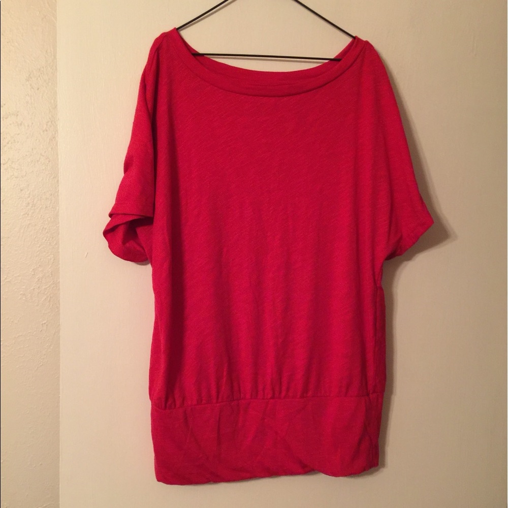 Red Short sleeve top