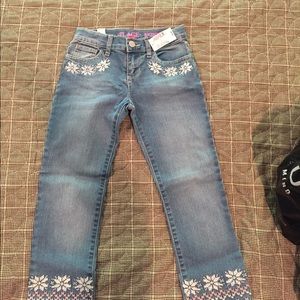 Children's place girls skinny jeans. Size 6