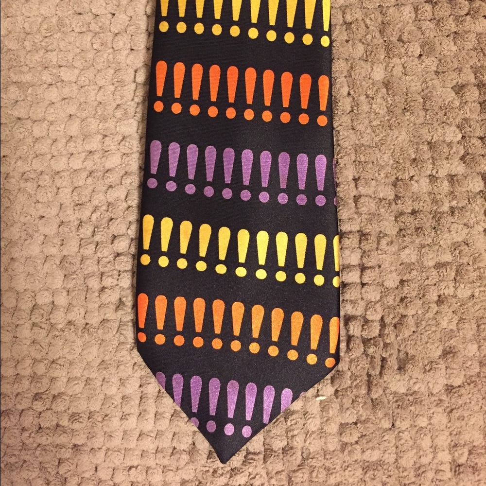 Fun Exclamation Point Tie! Perfect for Teachers!